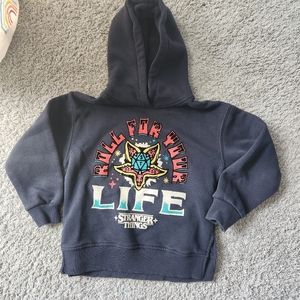 Zara stranger things hoodie